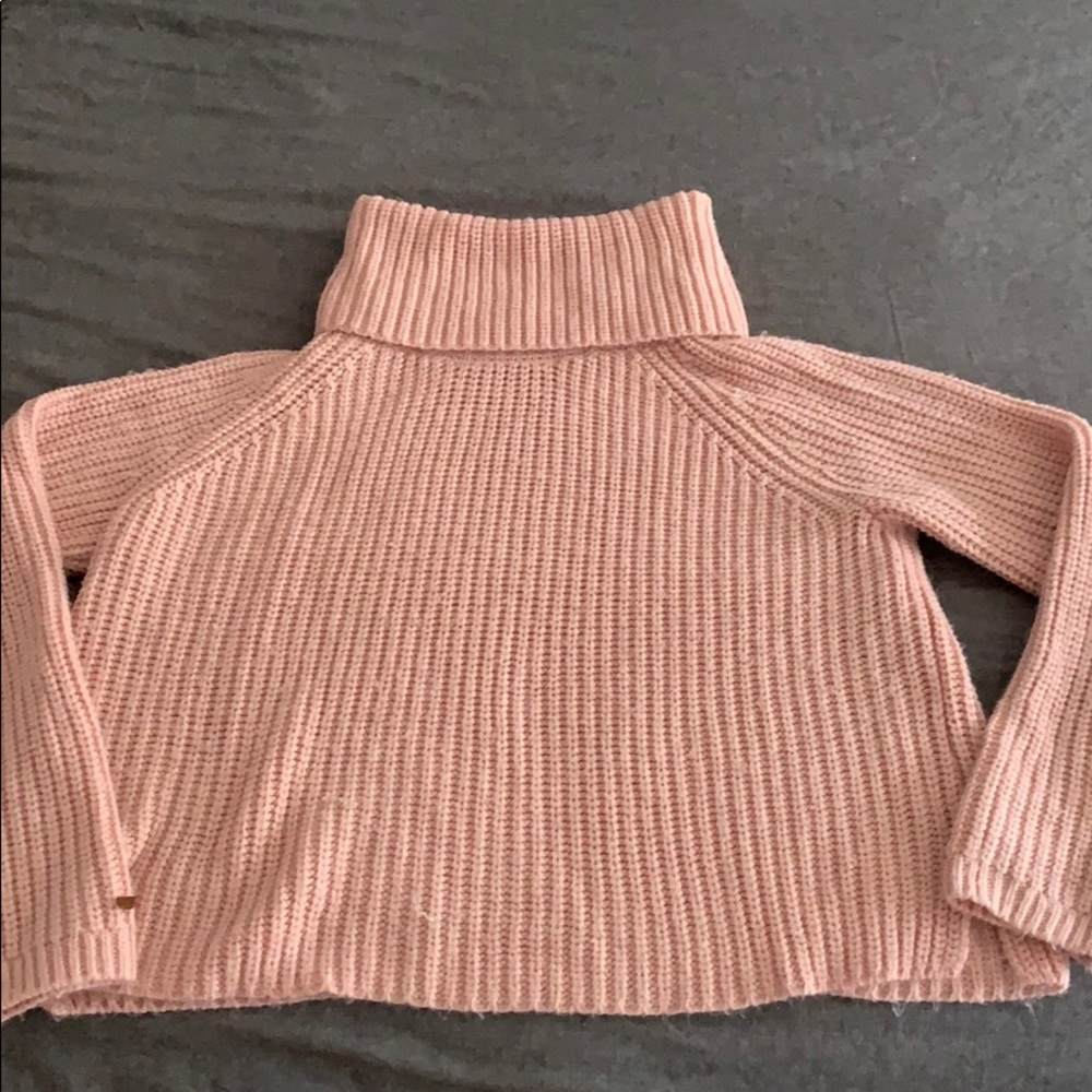 Cozy millennial pink sweater